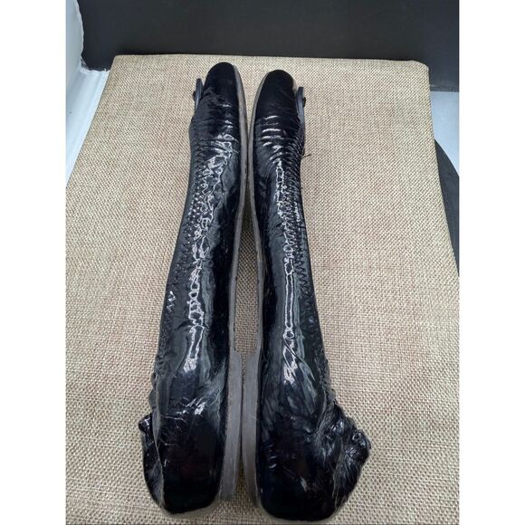 Tory Burch Minnie Ballet Flats Black Read - Picture 7 of 9